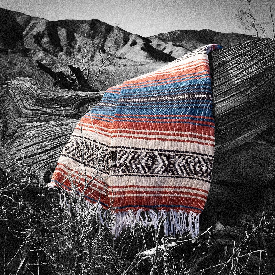 The Ridgemont - Terra/Azure Blanket – Kingston Union MFG